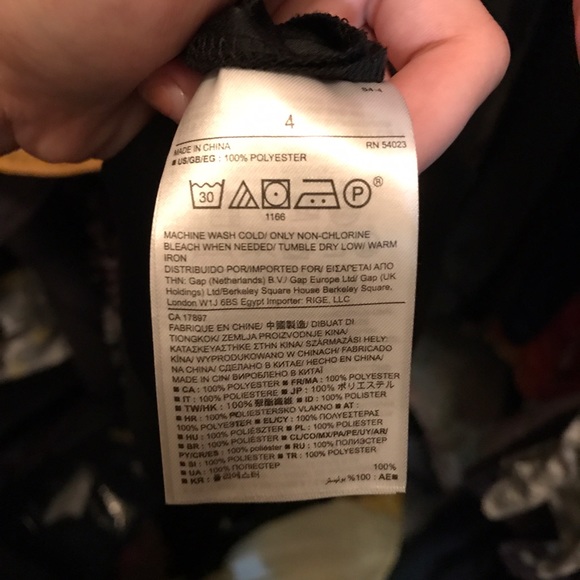 NWT Banana Republic Dress sz 4 in black - Picture 3 of 3