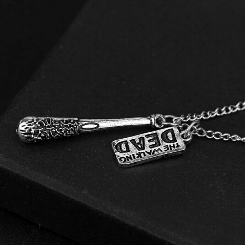 Walking dead "Negan's bat" necklace
