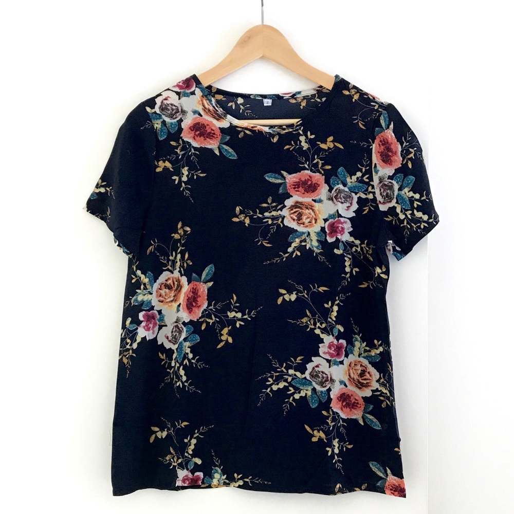 Floral Chiffon Top