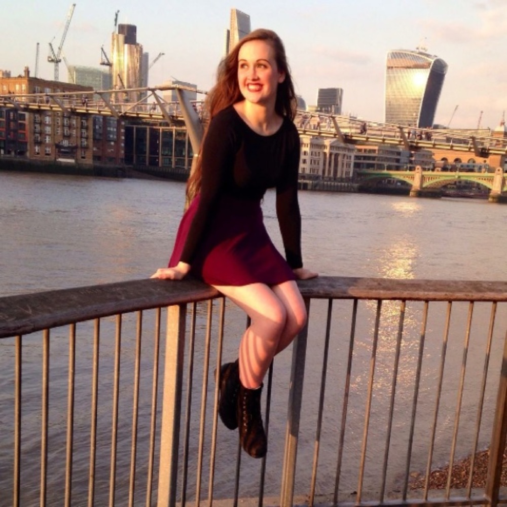 Deep Plum Mini Skirt