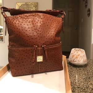 Dooney & Bourke Pebbled Leather Satchel HandBag