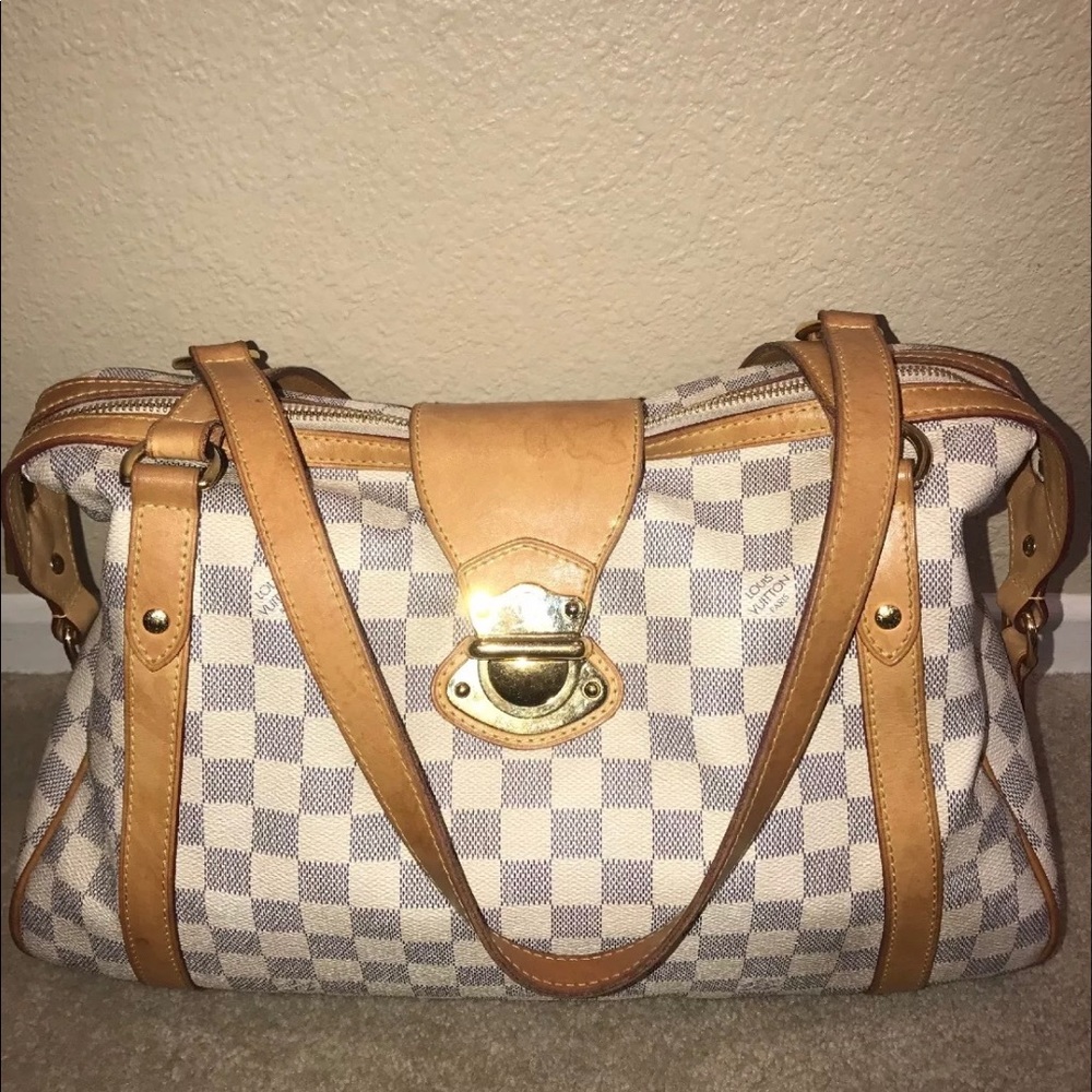SOLD‼️Louis Vuitton RARE Damier Azur Stresa PM Bag