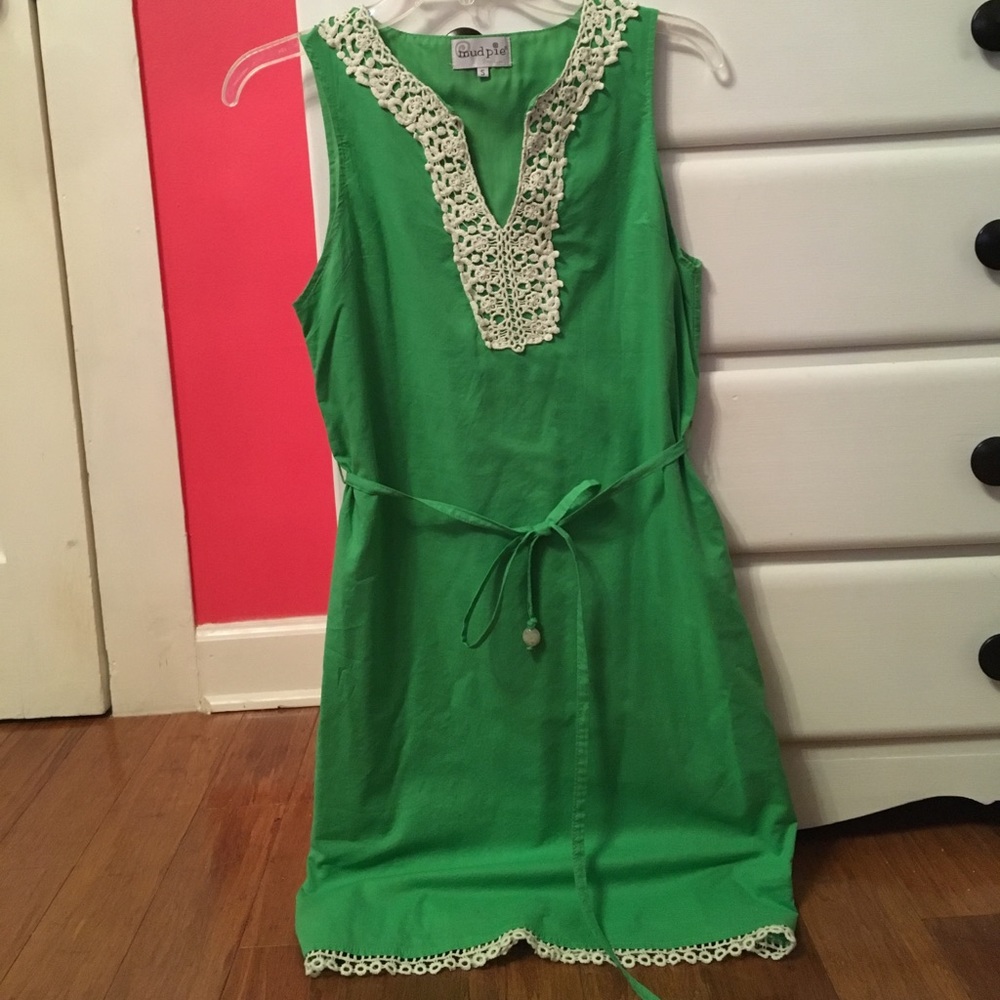 Green dress