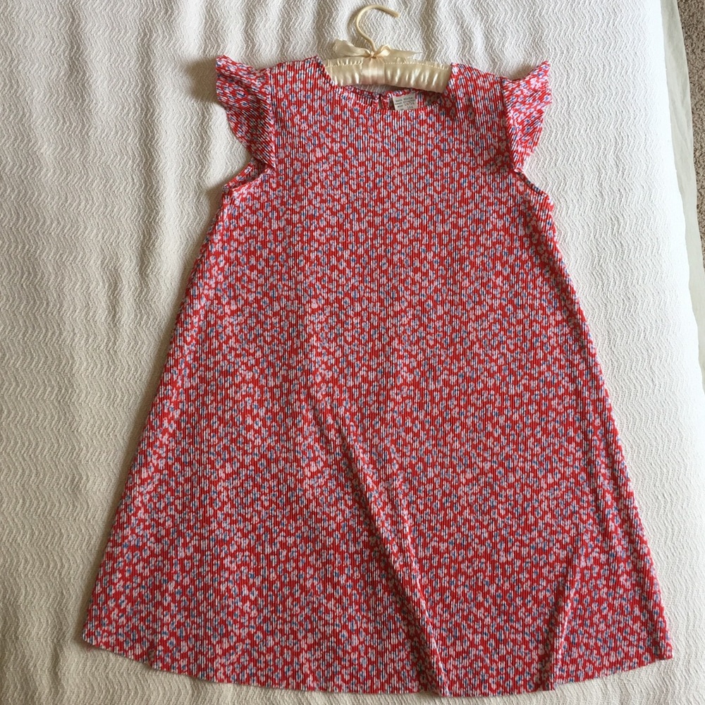 Zara kids red dress