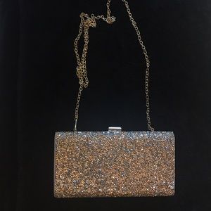 Gold Sparkle ALDO Clutch