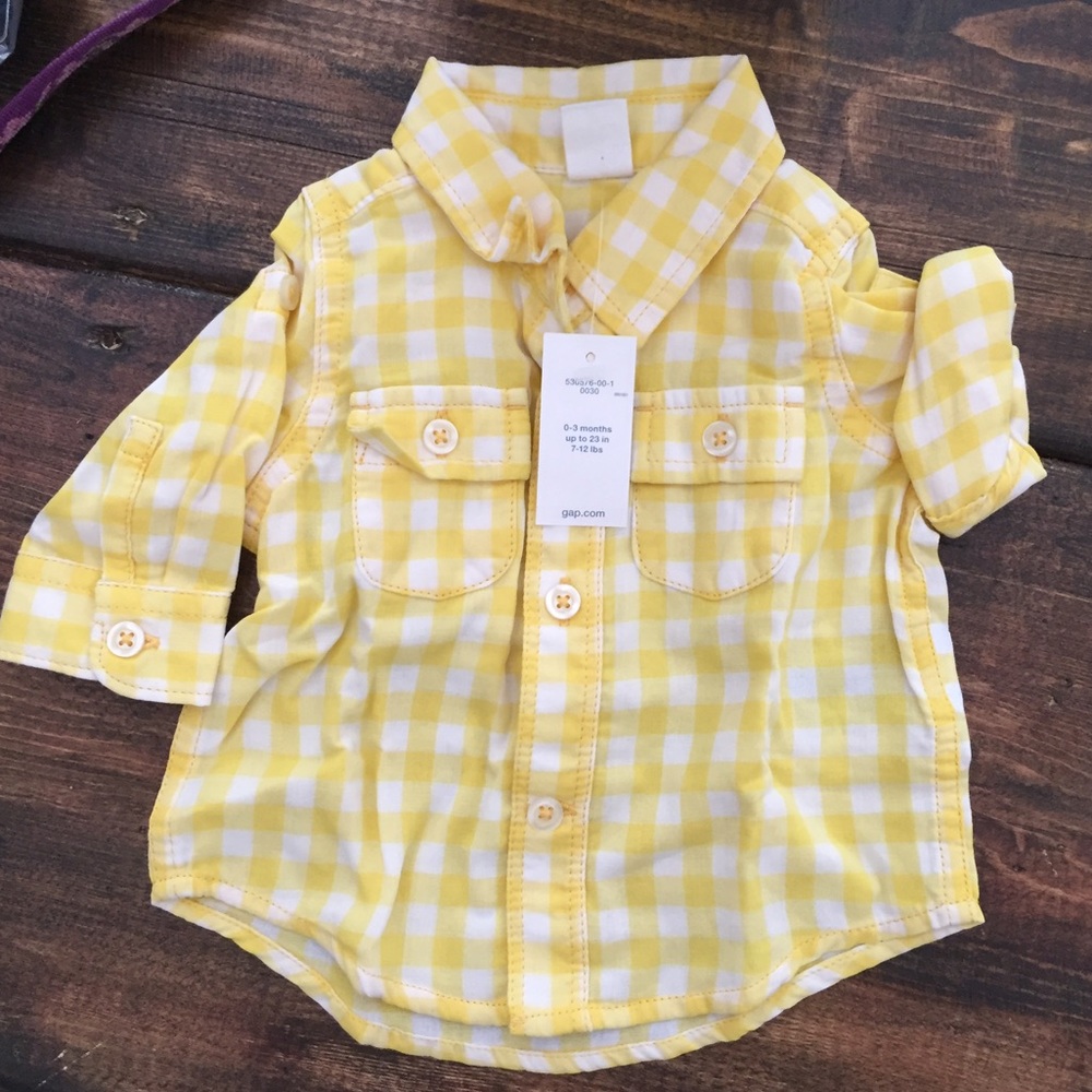 NWT Baby Gap boy button down