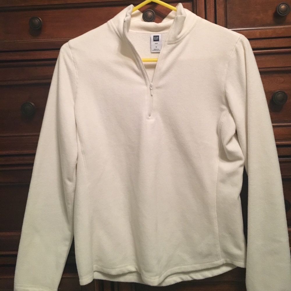 Half zip up fleece top