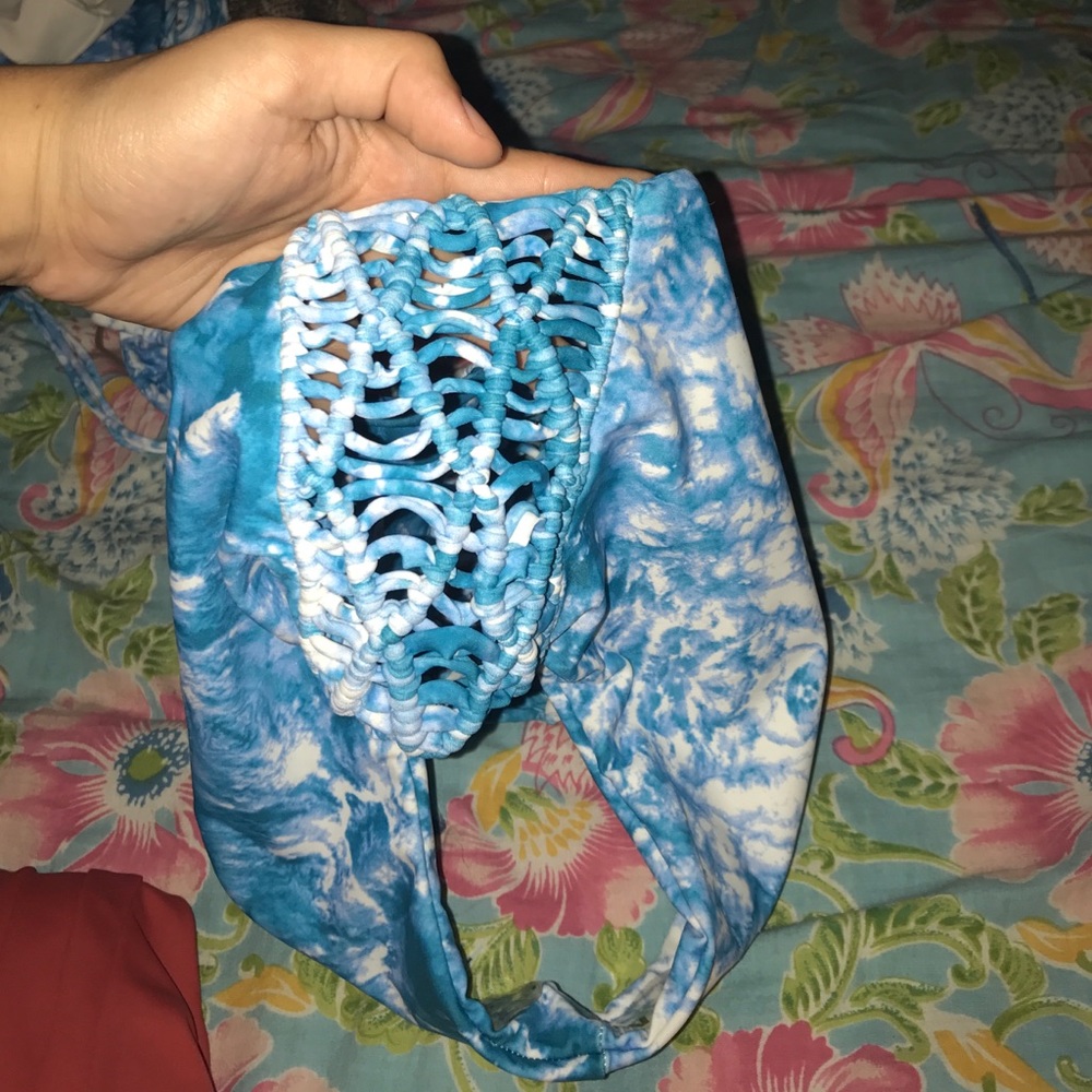 Mikoh high waisted crochet bikini bottom - Picture 2 of 4