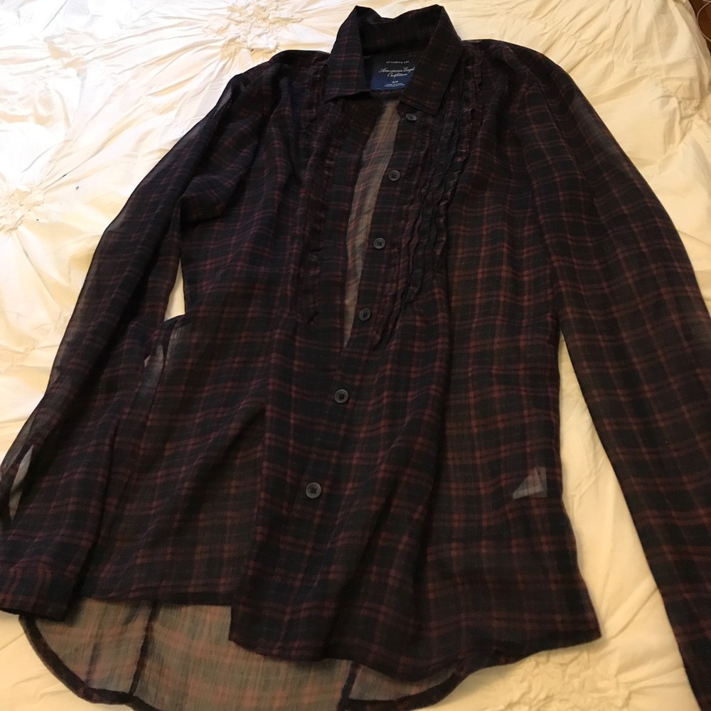 American Eagle button up Blouse
