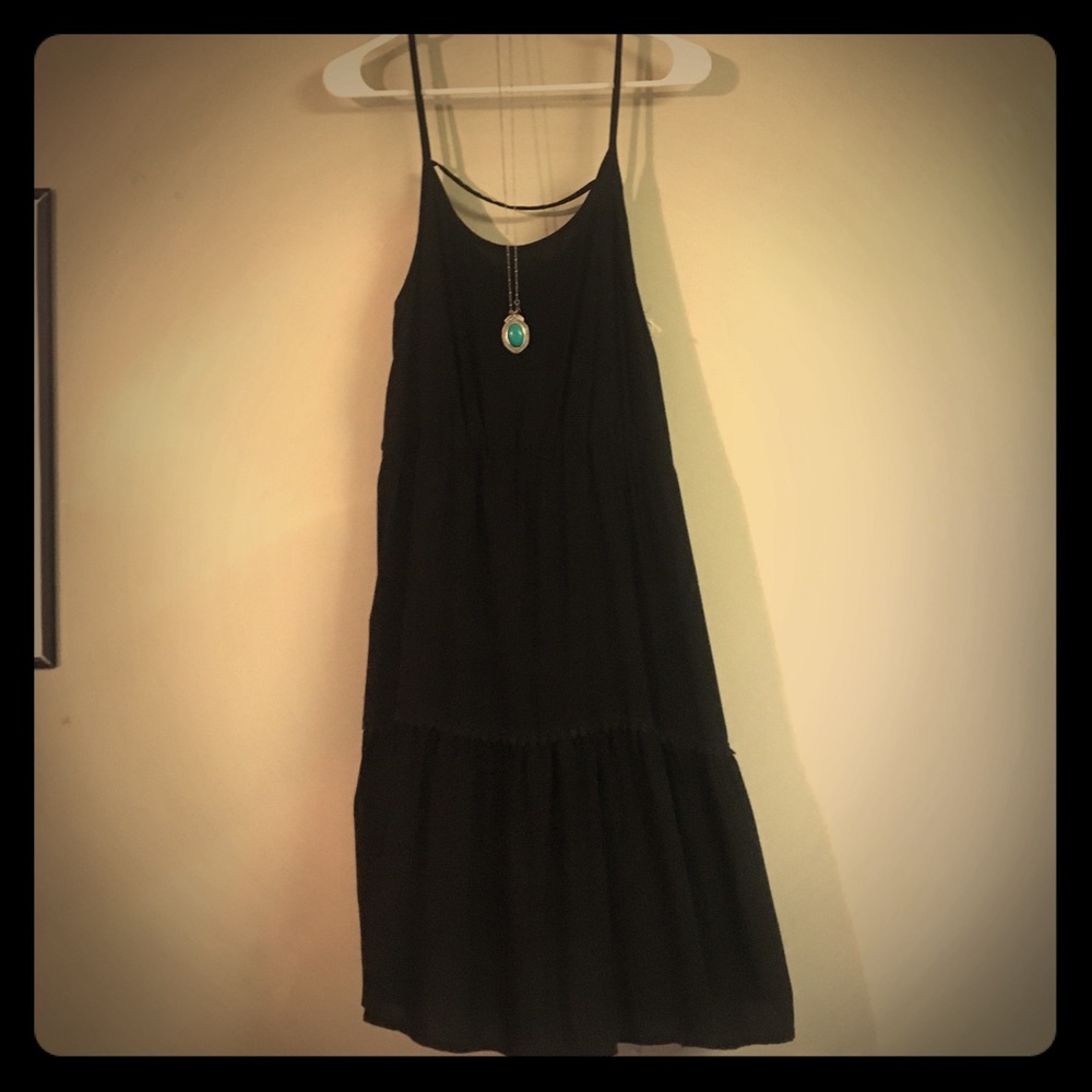 SUPER CUTE BLACK SUMMER DRESS, NWT, XL