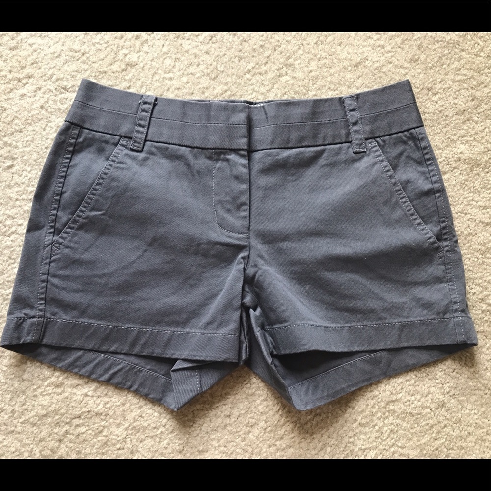 Dark Gray J.Crew 3-inch Chinos NWoT