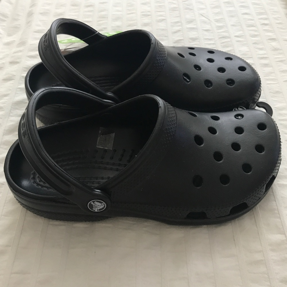 BNWT Classic Crocs - Black
