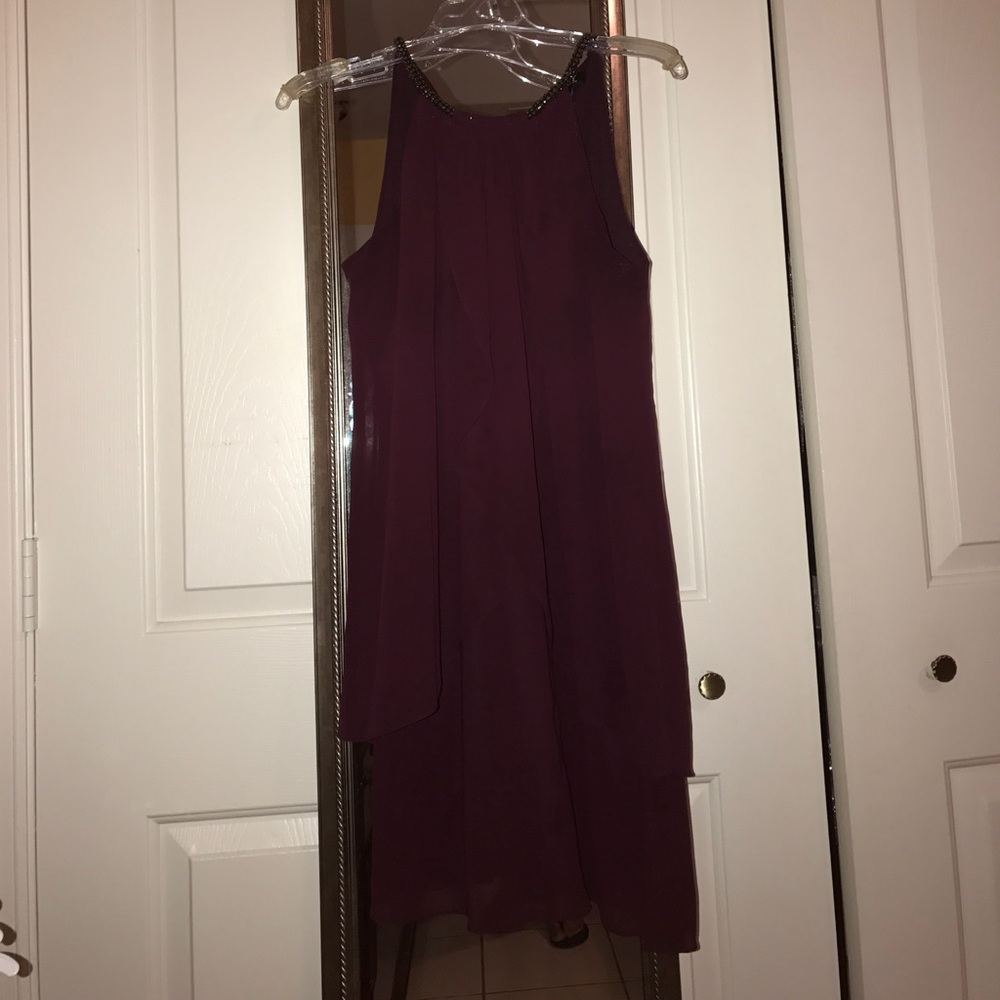 Maroon dress