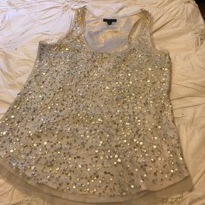 American Eagle sequin tank