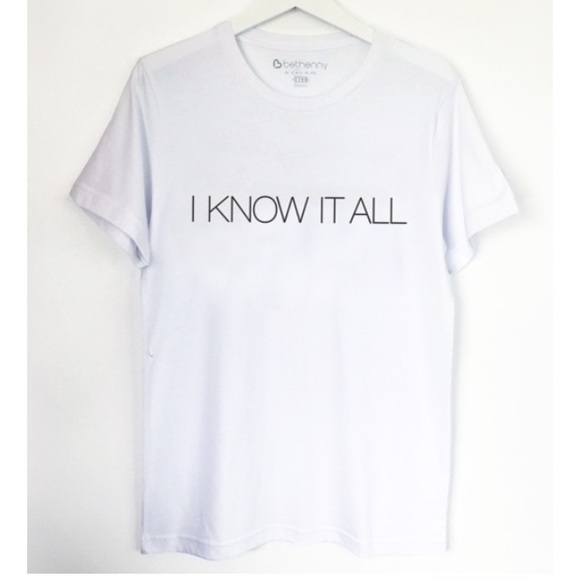 ➕I know it All ❤️Woman's T Sz 2x aka xxl unisex - Picture 2 of 3