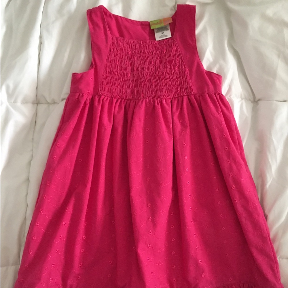 Pink summer dress