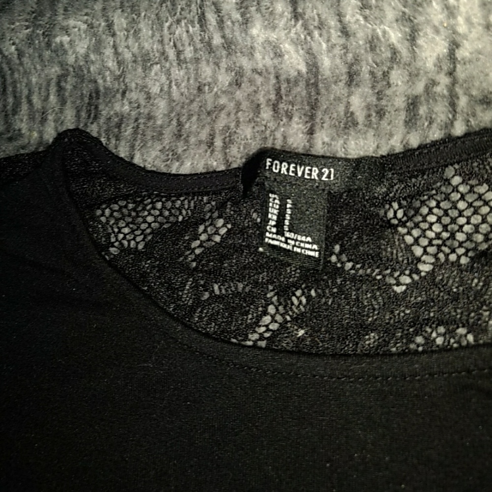 Open back shirt