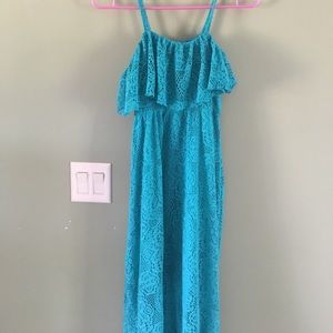 Girls casual lace dress