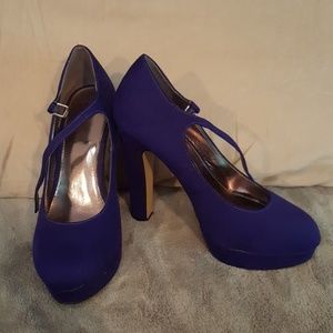Elle Royal Blue Heels
