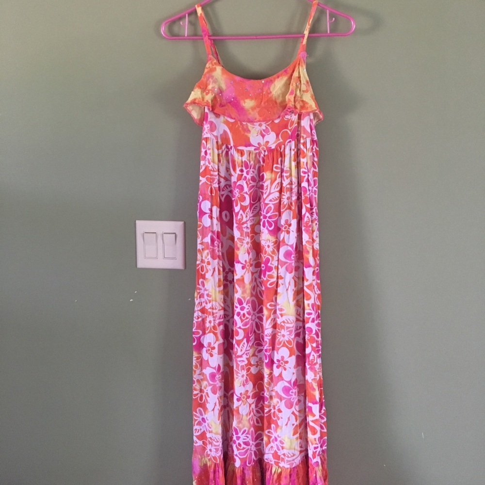 Girls summer sun dress