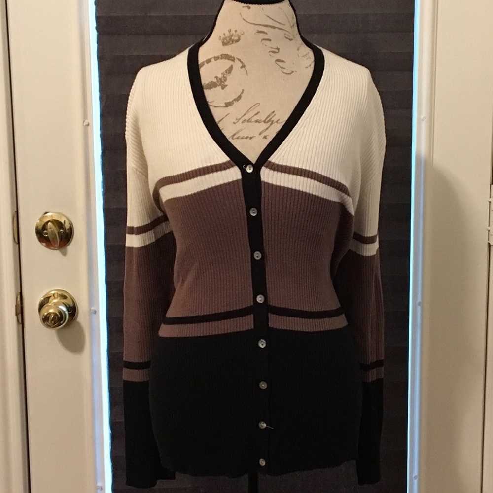 Casual Corner Annex Woman Cardigan 2X ECU