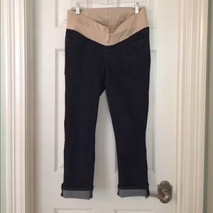 LOFT Maternity Capri Jeans
