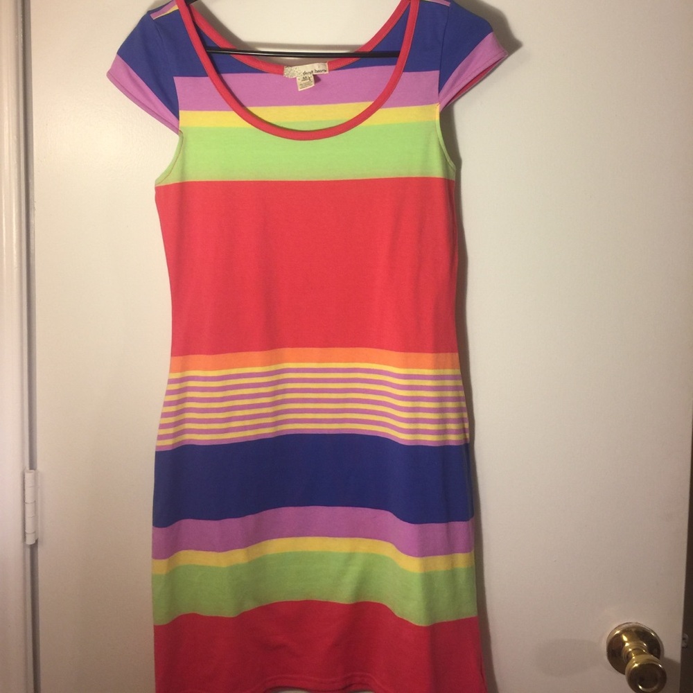 Colorful Casual Bodycon Dress