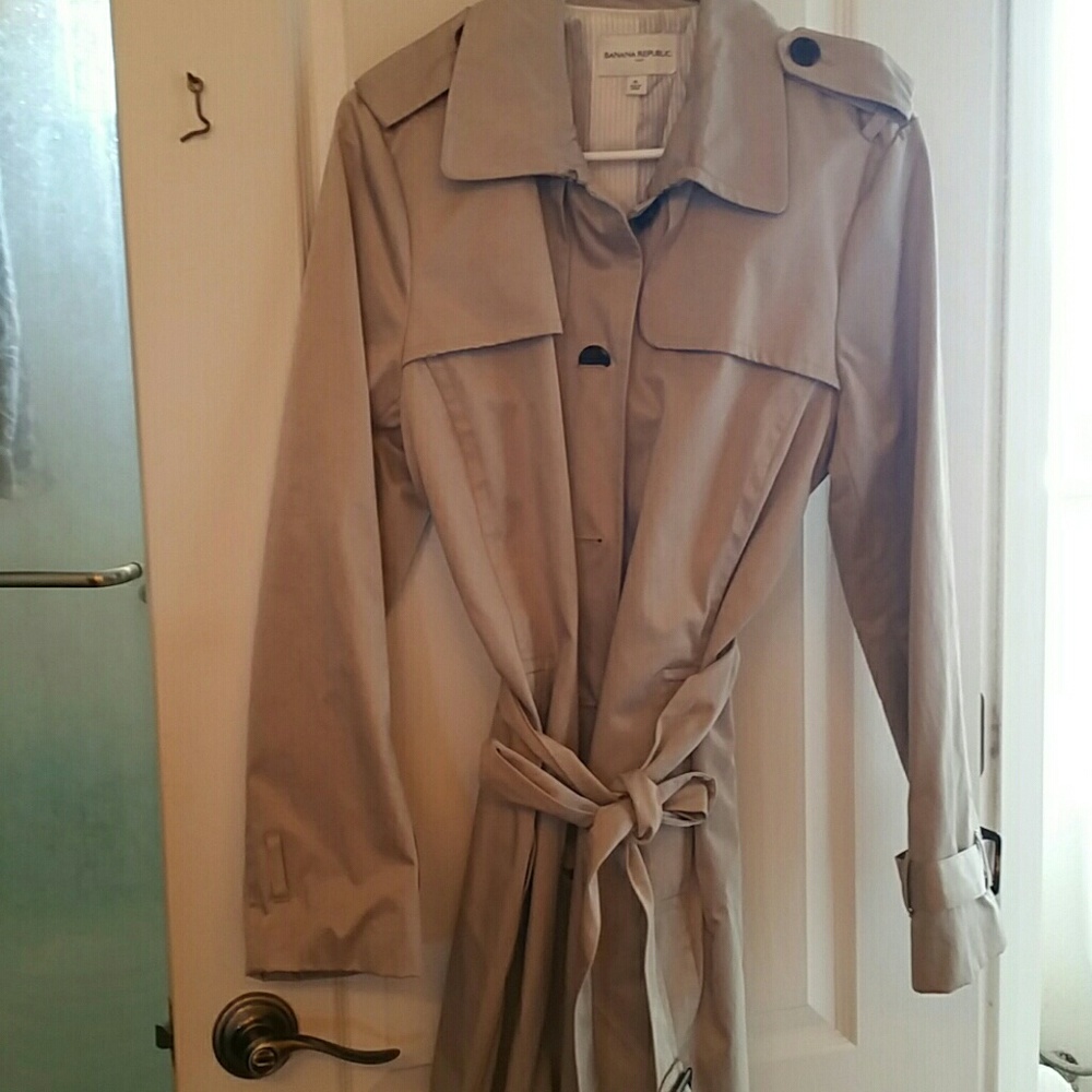 Banana Republic Lightweight Trench Coat XL NWNT
