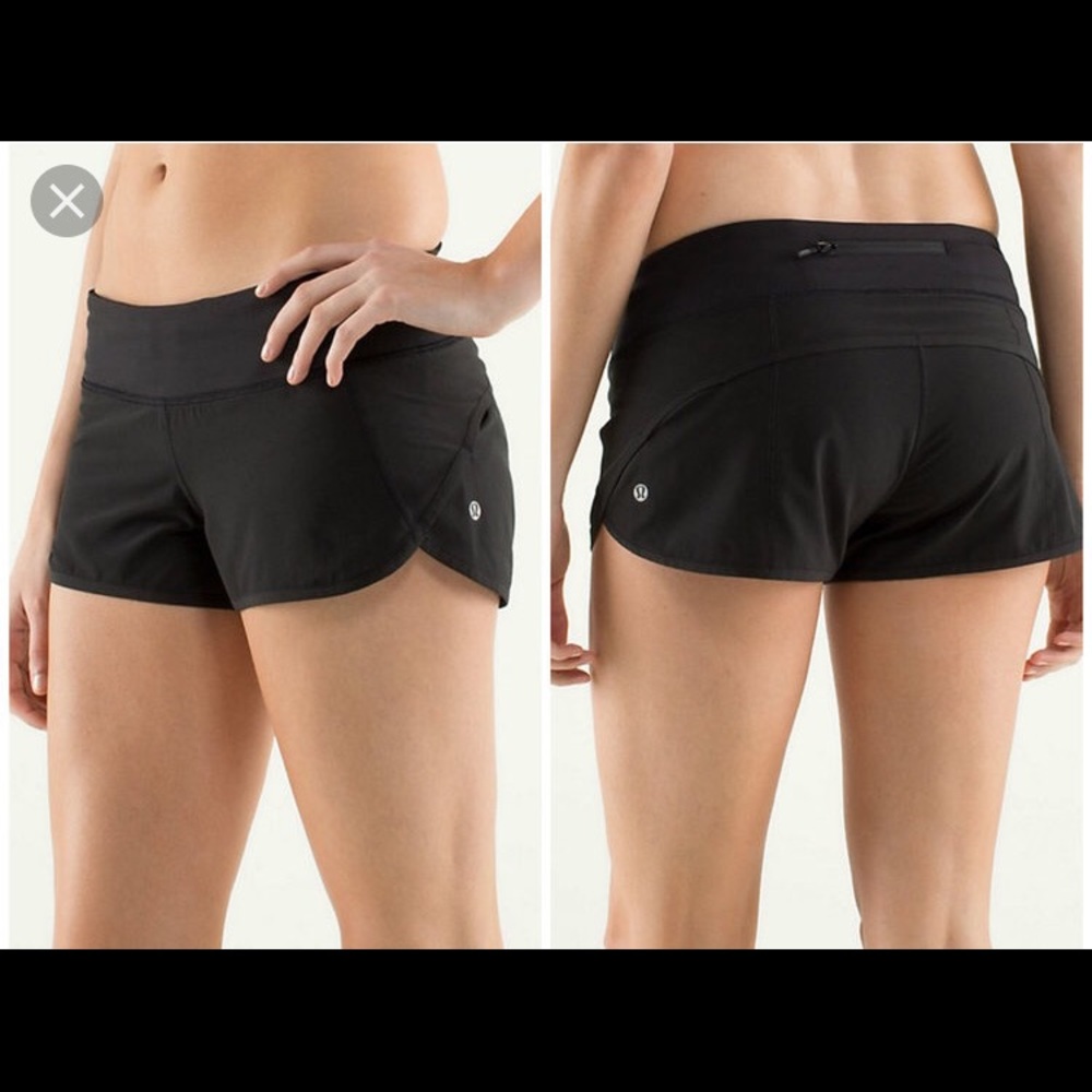 Lululemon speed shorts