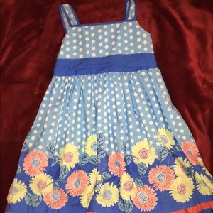 Blue casual summer dress. Size 6X