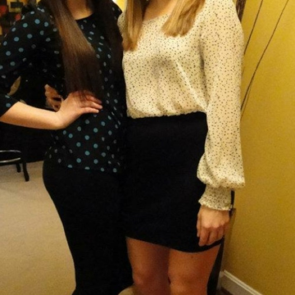 Black & White Cocktail Dress