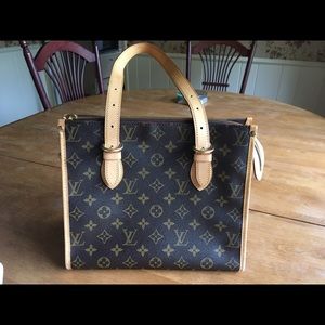Louis Vuitton Popincourt Tote Monogram Canvas Haut