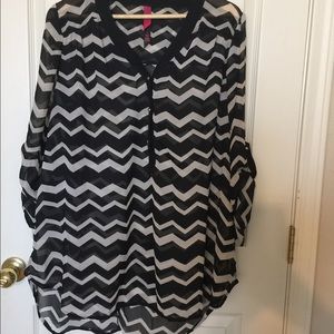 Pure Energy chevron tunic