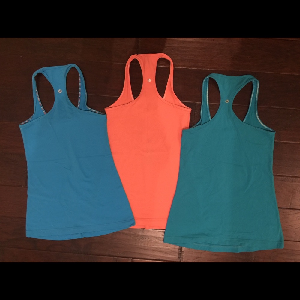 Lululemon bundle Racerback workout tops
