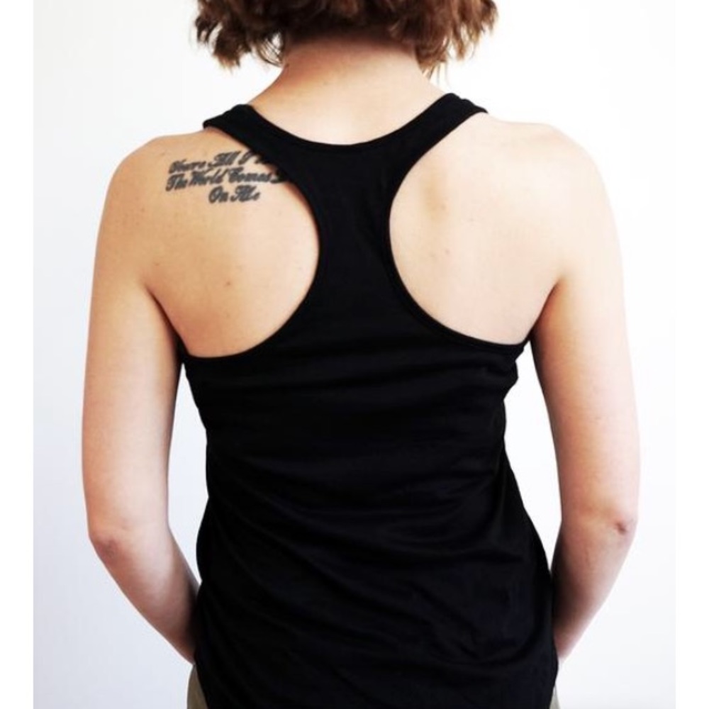 Zero Fucks 💜 WOMENS New TANK ❤️SZ XL - Picture 3 of 6