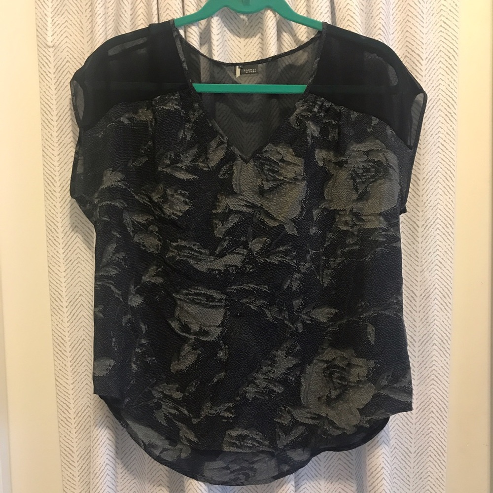 100% silk top