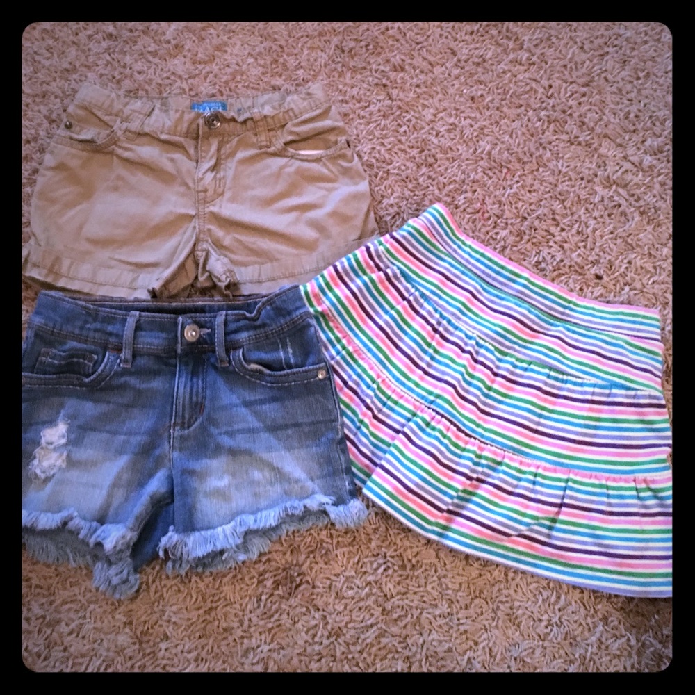 Girls Shorts and Skort