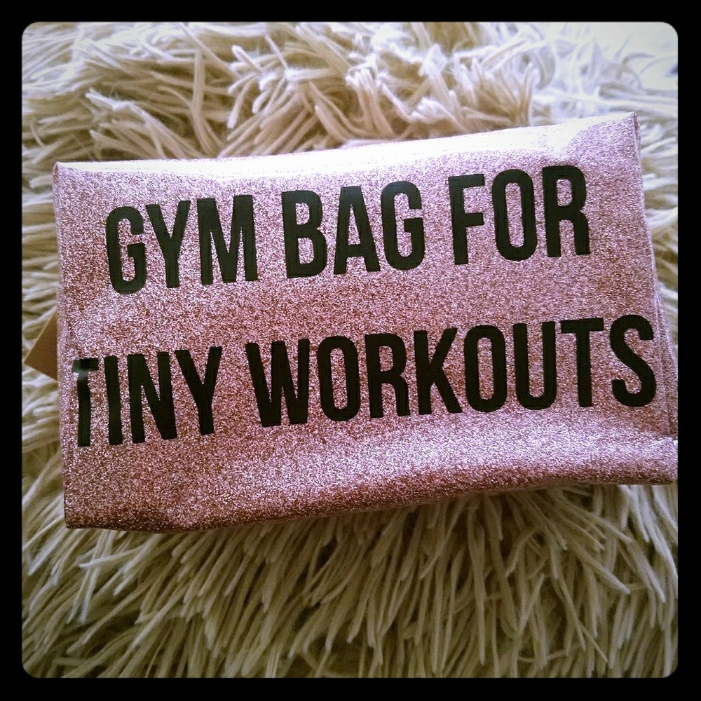 Gym Bag for Tiny Workouts Cosmetic Bag