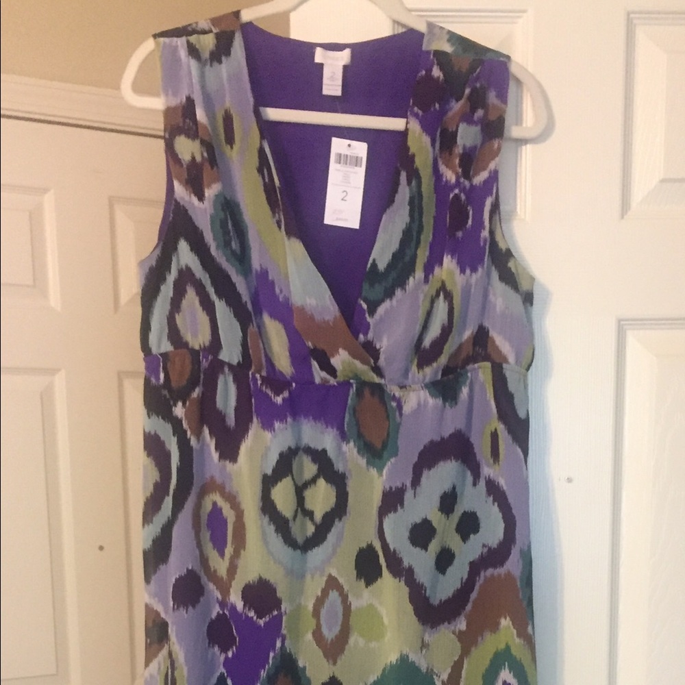 Cute Chico's Maxi Dress NWT size L