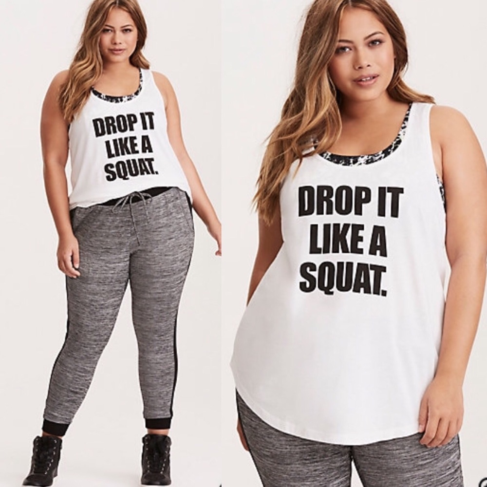Plus size muscle shirt