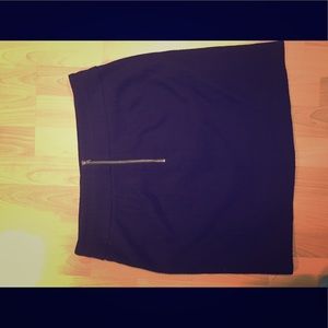 Ann Taylor Loft Black Pencil Skirt
