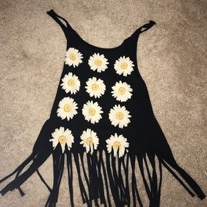 Sunflower tank top