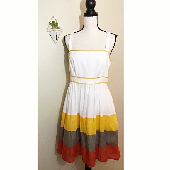 Jessica Simpson Dresses & Skirts - Jessica Simpson | Striped Apron Dress