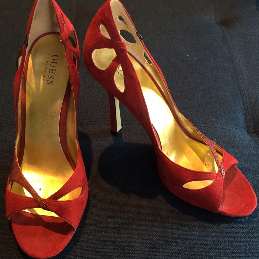 Red Guess by Marciano heels