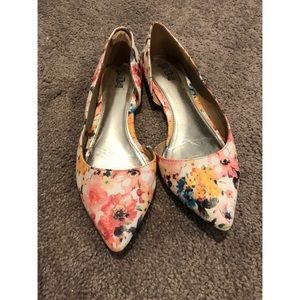 Brash women's floral flats size 9
