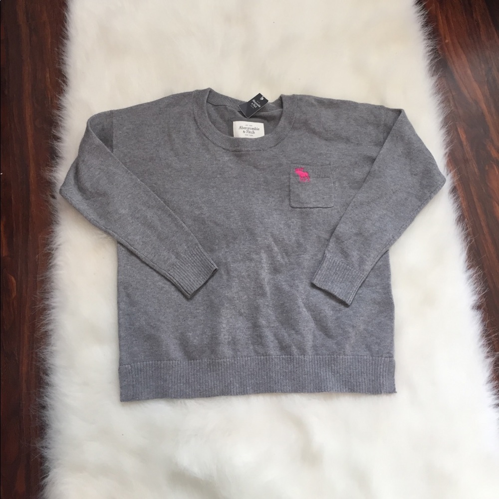 🐘Nwt Abercrombie & fitch preppy knit sweater top