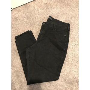 Women's old navy black original mid rise size 18