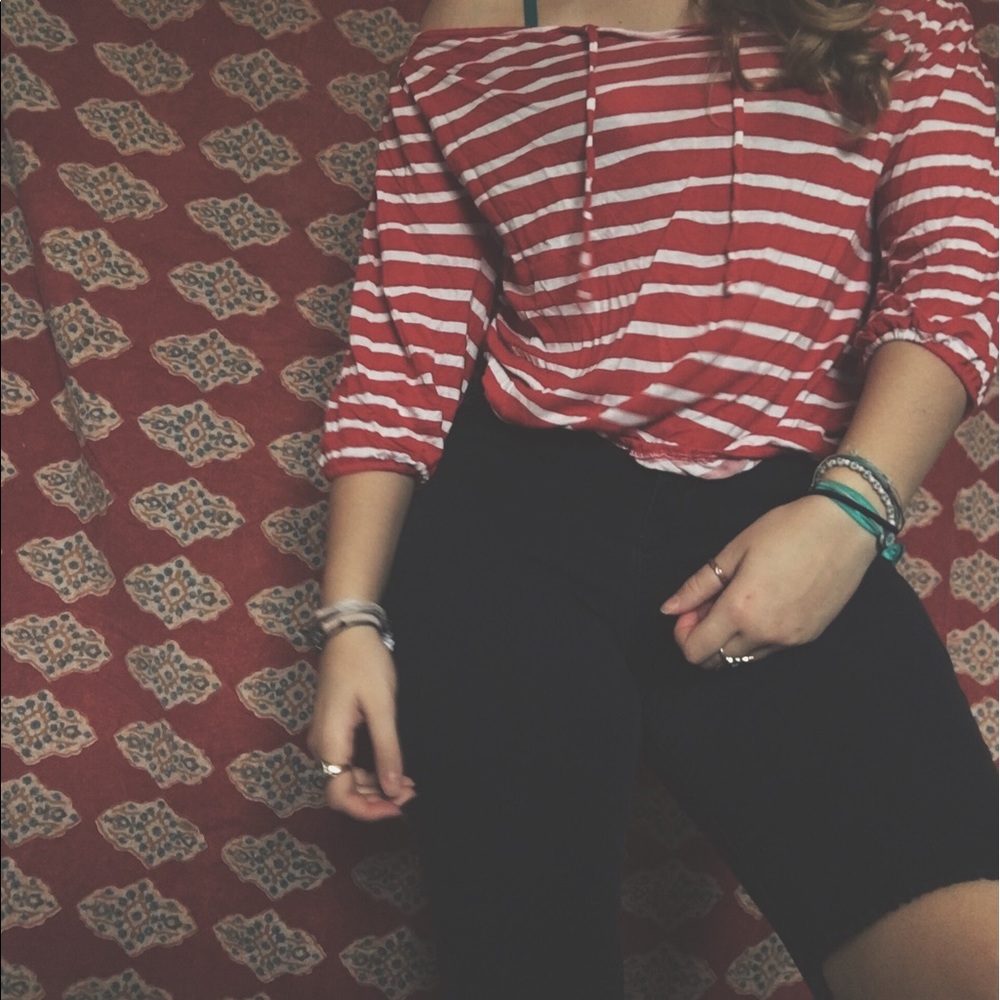 old navy off the shoulder top