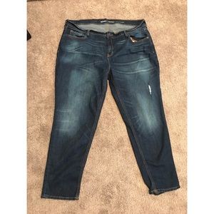 Women's old navy boyfriend skinny jeans size 18