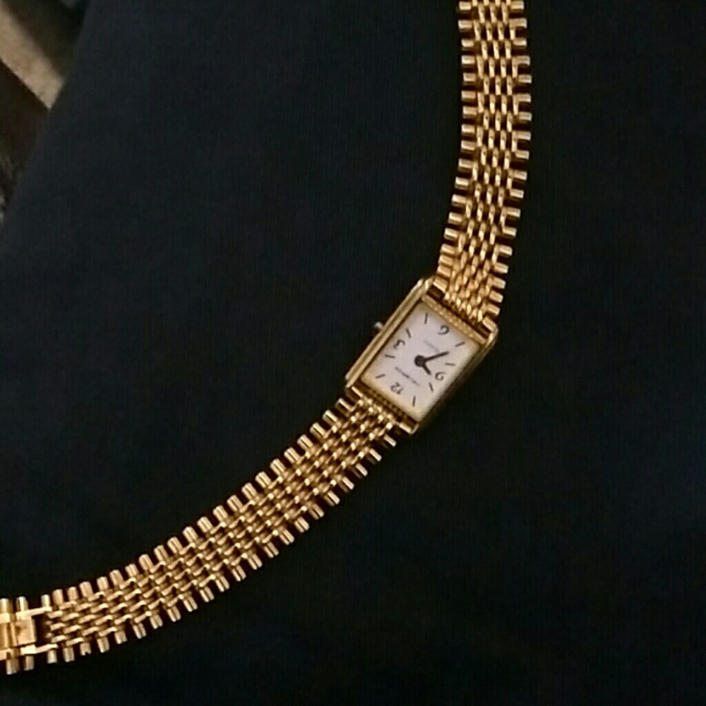 Helbros gold women's watch